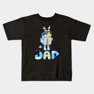 WORK RETRO STYLE  DAD Kids T-Shirt